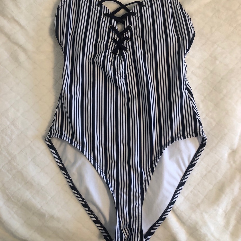 One piece bathing suit